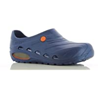 Calzado cómodo tipo zueco sin cordones Oxyva’ de Oxypas- color azul- talla 35-36